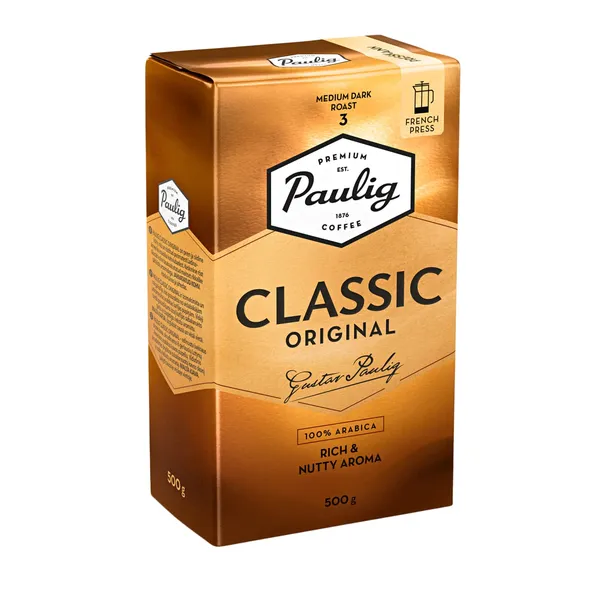 Kohv jahvatatud presskannu Paulig Classic 500g