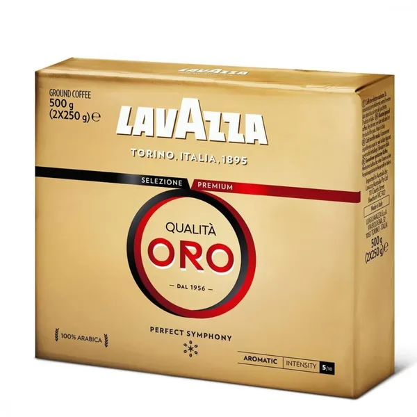 Qualita Oro 2x250g, LAVAZZA, 500g