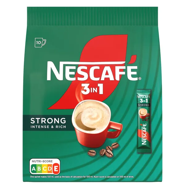 Šķ.kaf.dzēr. Nescafe strong 3in1 10x16g