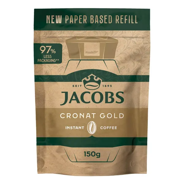 Lahustuv kohv  JACOBS Gronat Gold refill 150g