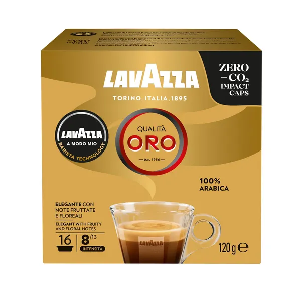 Kohvikapslid A Modo Mio Q Oro, LAVAZZA, 16tk