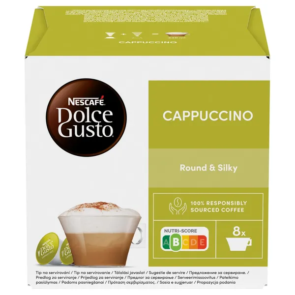 Kohvikapslid Cappuccino Nescafe Dolce Gusto 186,4g