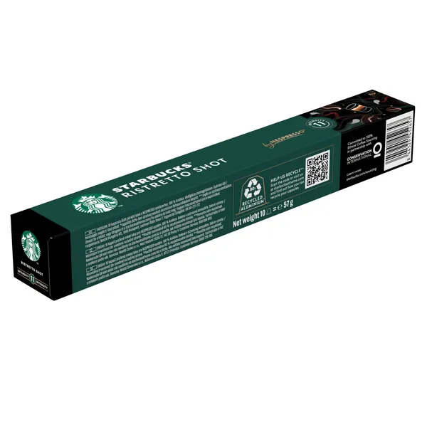 Kohvikapslid Nespresso Ristretto shot Starbucks 57g