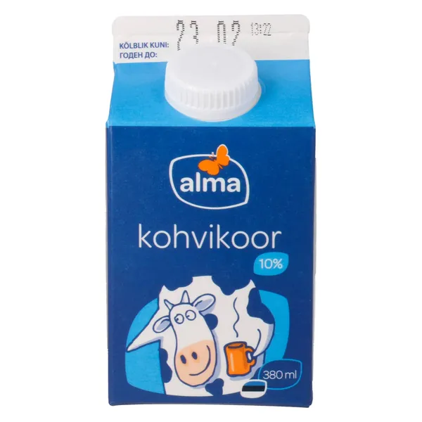 Kohvikoor Alma 10% 380ml