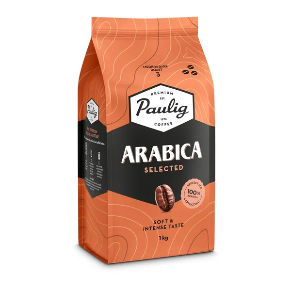 Kohviuba Arabica Selected, PAULIG, 1 kg