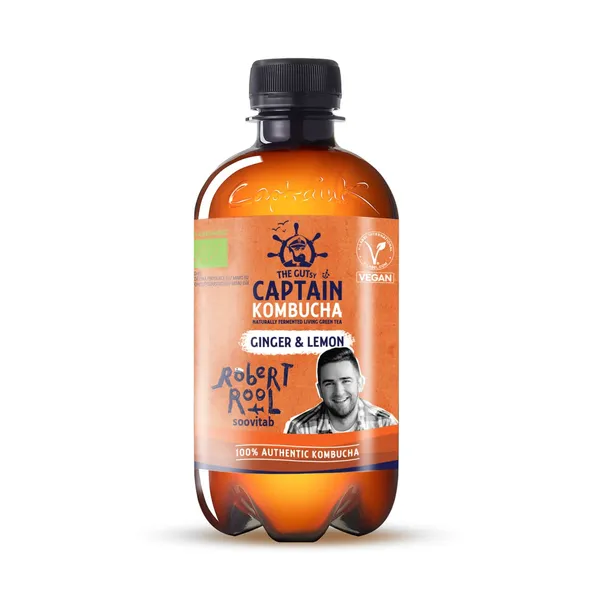 Ingveri-Sidrun, CAPTAIN KOMBUCHA, 400 ml