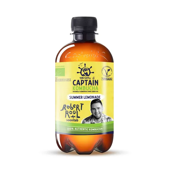 Kombucha jook Captain Kombucha Lemonade öko 400ml