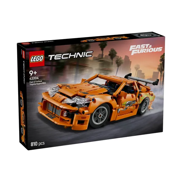Konstruktor Lego Fast And Furious Toyota Supra Mk4 42204, vanus: 9+