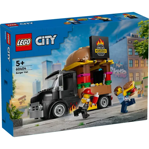 Konstruktor Lego Burgeriauto 60404, vanus: 5+