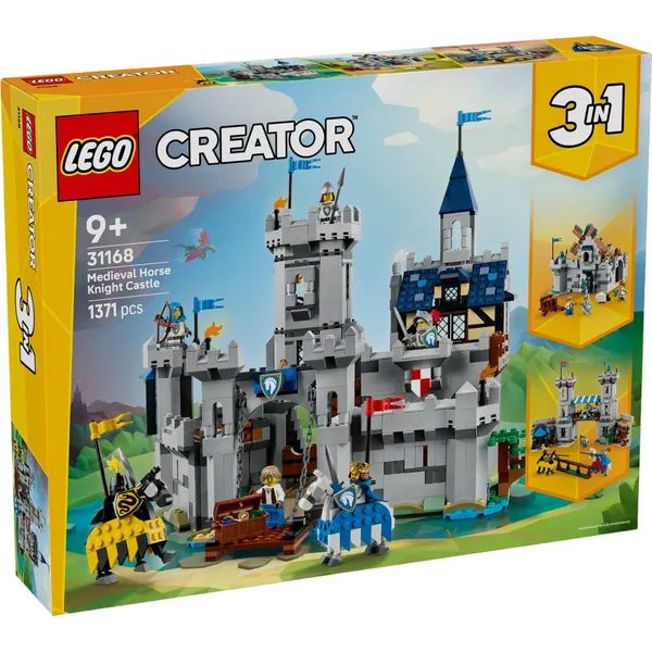 Konstruktor Lego Keskaegne Hoburüütli Loss 31168, vanus: 9+