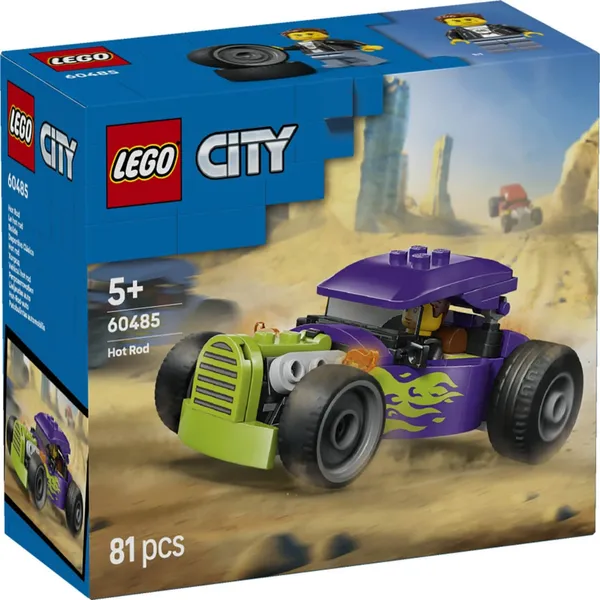 Konstruktor Lego Hot-Rod-Auto 60485, vanus: 5+