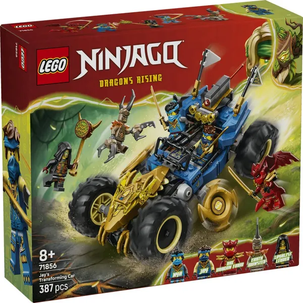 Konstruktor Lego Jay Muutuv Auto 71856, vanus: 8+