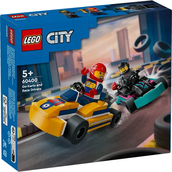 Konstruktor Lego Kardid Ja Võidusõidusõitjad 60400, vanus: 5+