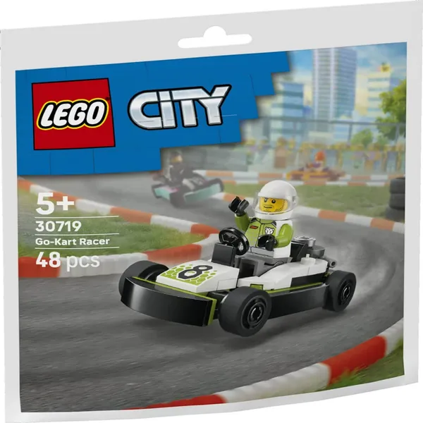 Konstruktor Lego Kartauto Juht 30719, vanus: 5+