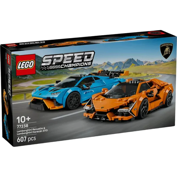 Konstruktor Lego Lamborghini Revuelto Ja Hurac n Sto 77238, vanus: 10+