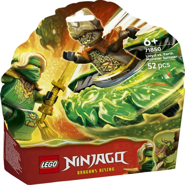 Konstruktor Lego Lloyd Vs. Maakoletise Spinner 71850, vanus: 6+