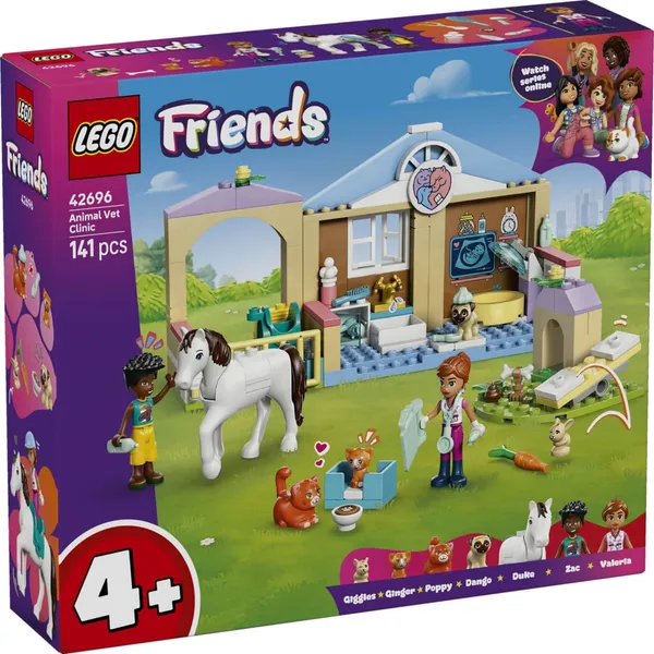 Konstruktor Lego Loomakliinik 42696, vanus: 4+