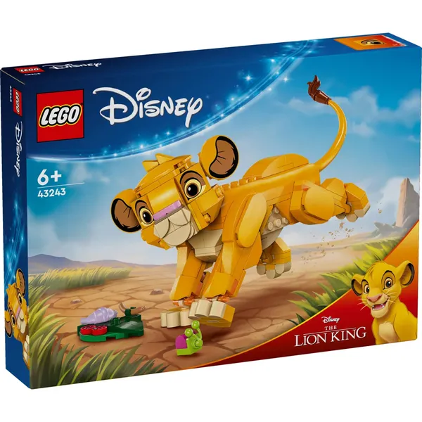 Konstruktor Lego Lõvikuningas Simba Kutsikas 43243, vanus: 6+