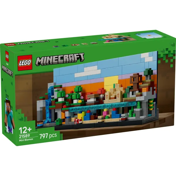Konstruktor Lego Minibioomid 21589, vanus: 12+