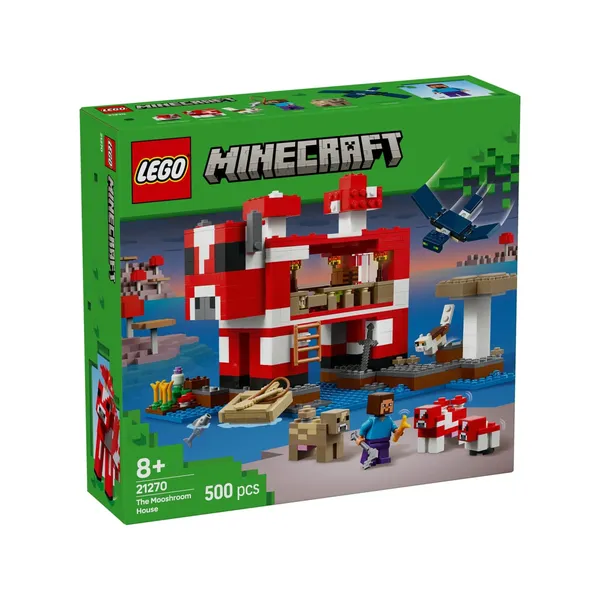 Konstruktor Lego Mooshroomi Maja 21270, vanus: 8+