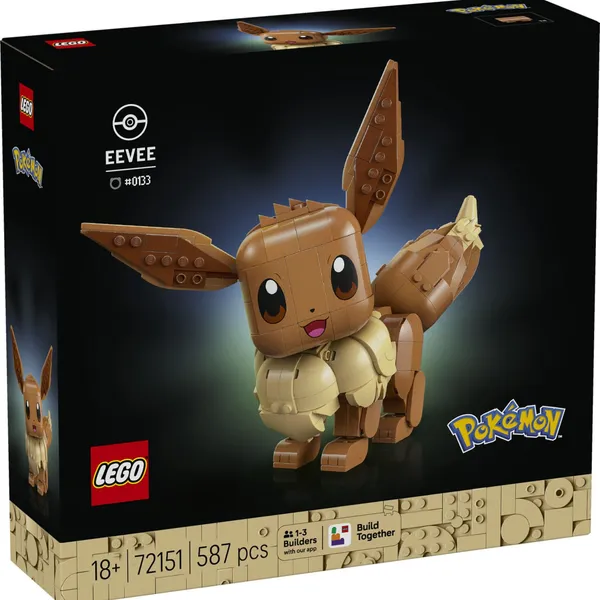 Konstruktor Lego Pokémon 72151, vanus: 18+