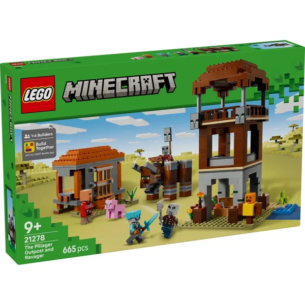 Konstruktor Lego Rüüstajate Eelpost Ja Laastaja 21278, vanus: 9+
