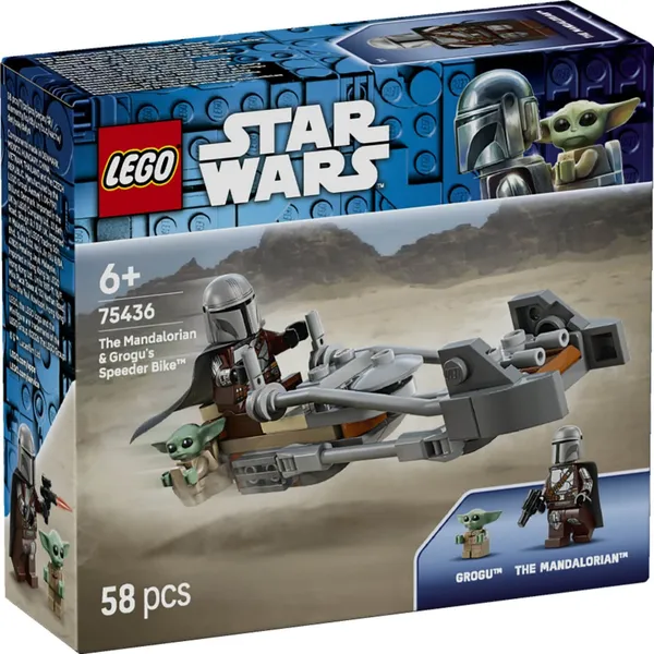Konstruktor Lego Mandalorian Ja Grogu Speeder Bike™ 75436, vanus: 6+
