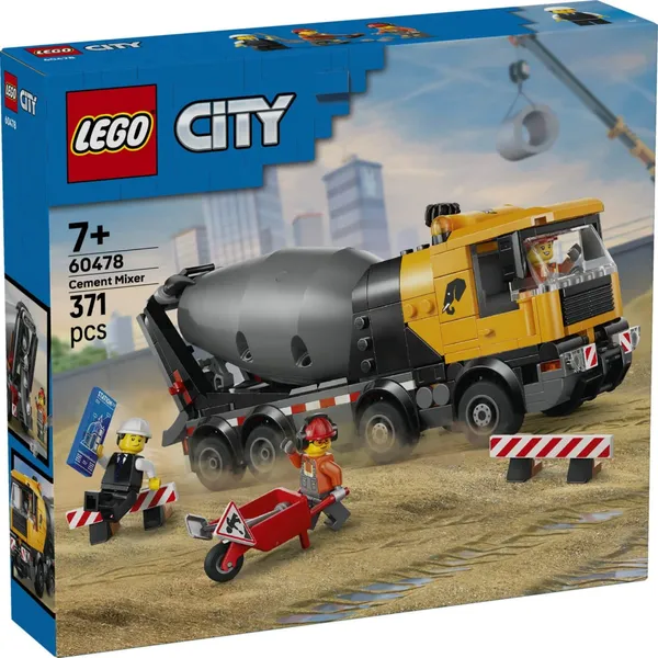 Konstruktor Lego Tsemendisegur 60478, vanus: 7+