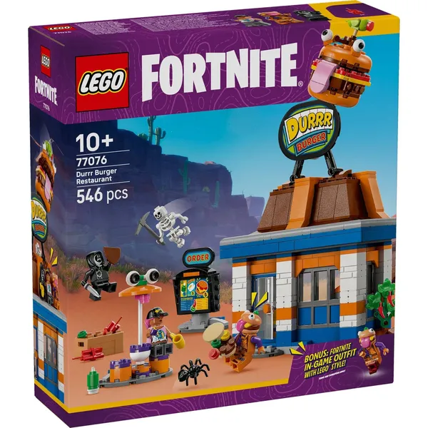 Konstruktor Lego Durrr Burgeri Restoran 77076, vanus: 10+