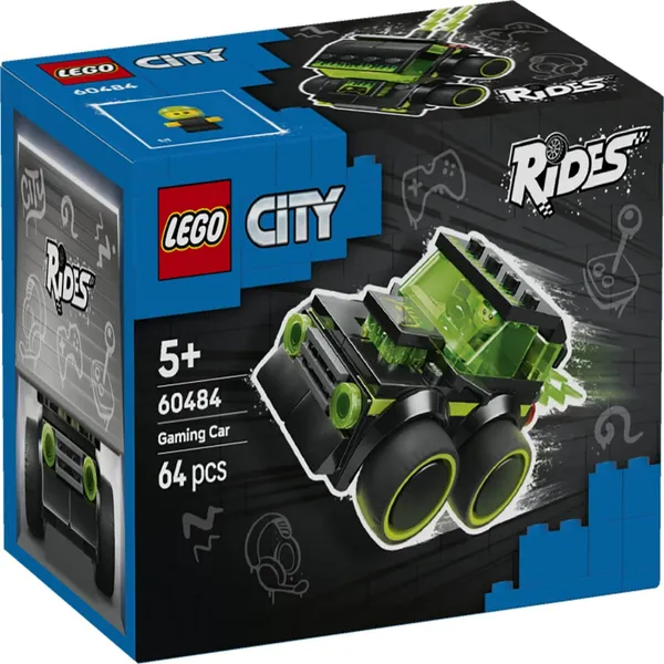 Konstruktor Lego Sõidukid – Mängude Võidusõiduauto 60484, vanus: 5+
