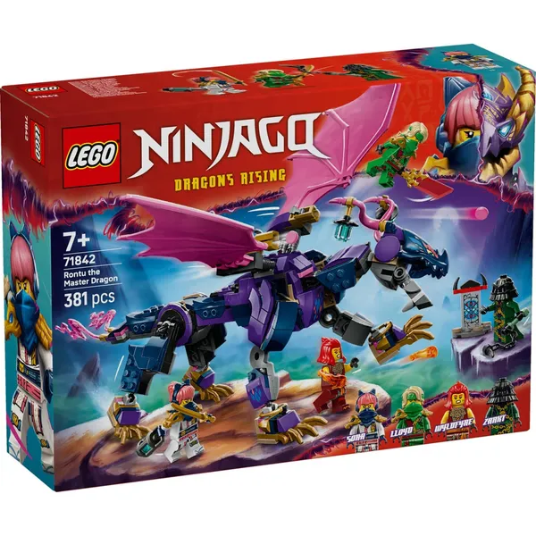 Konstruktor Lego Valitsejadraakon Rontu 71842, vanus: 7+