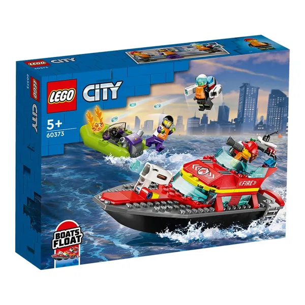 Konstruktor Lego Tuletõrje päästepaat 60373, vanus: 5+