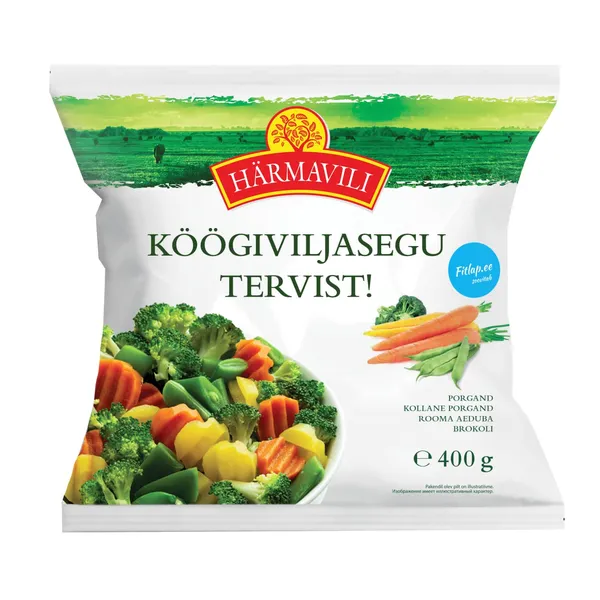 Köögiviljasegu Tervist! Fitlap, HÄRMAVILI, 400 g