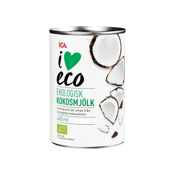 Kokosriekstu piens I Love Eco 400ml
