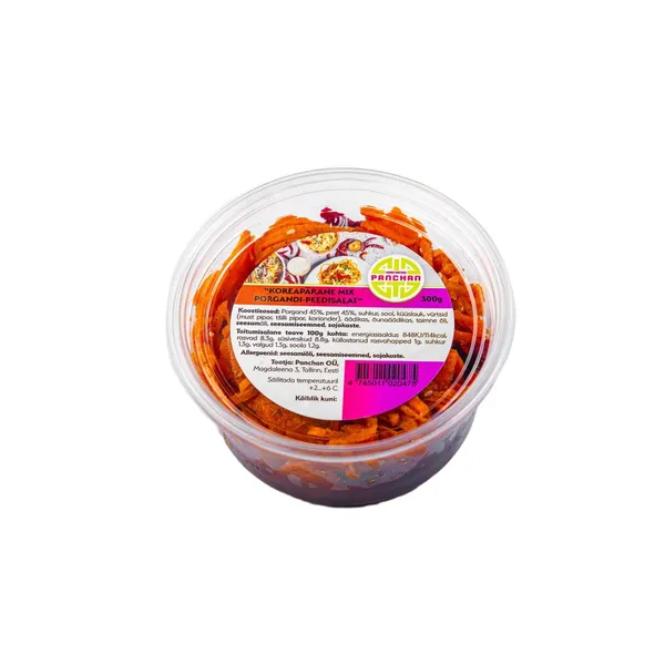 Koreapärane mix porgandi-peedisalat Panchan 300g