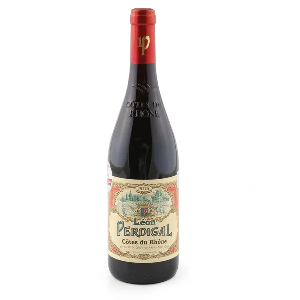 Kaitstud päritolunimetusega vein Leon Perdigal Cotes du Rhone 14,5%vol 0,75l