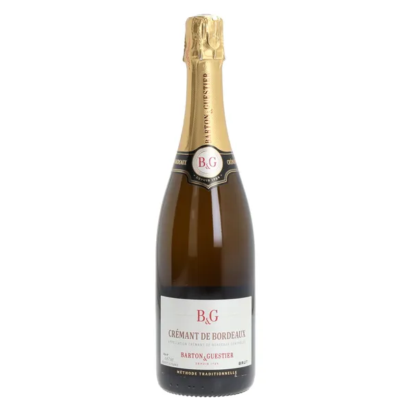 Kaitstud päritolunimetusega kvaliteetvahuvein B&G Cremante de Bordeaux 12%vol 0,75l