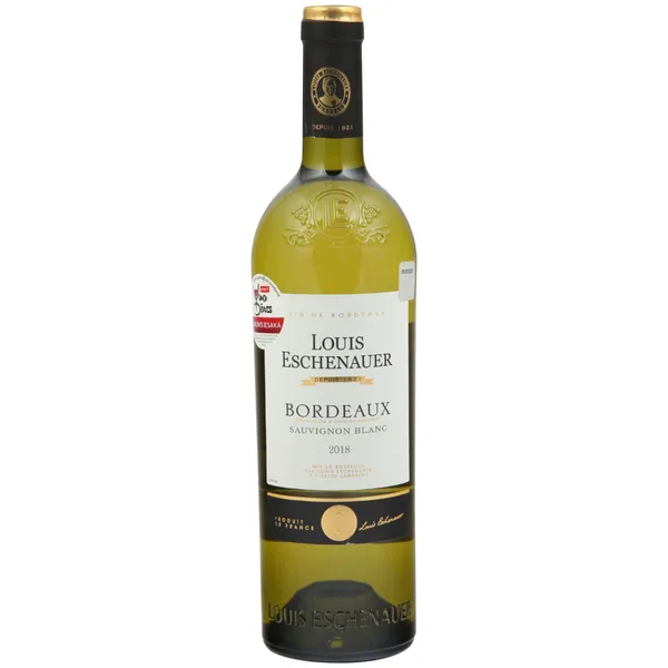 Kaitstud päritolunimetusega vein Louis Eschenauer Bordeaux Sauvignon Blanc 0,75l