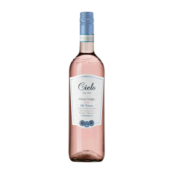 Kaitstud päritolunimetusega vein Cielo Pinot Grigio Blush 0,75l
