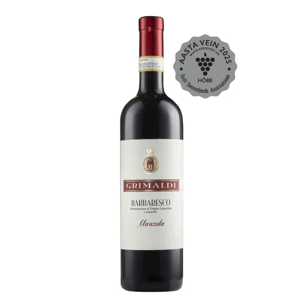 Kaitstud päritolunimetusega vein Grimaldi Barbesco Manzola punane kuiv 15%vol 0,75l