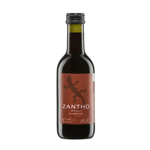 Kaitstud päritolunimetusega vein Zantho Zweigelt 13%vol 0,25l