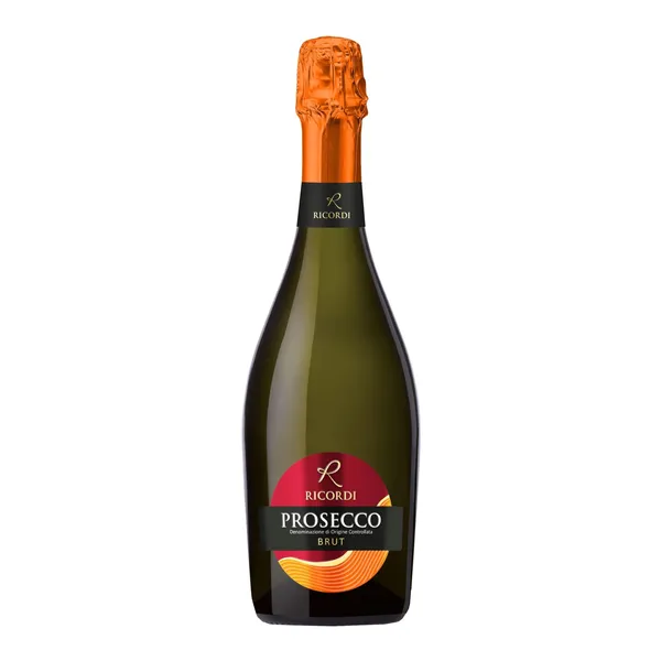 Kaitstud päritolunimetusega vahuvein Ricordi Prosecco Doc Brut 11%vol 0,75l