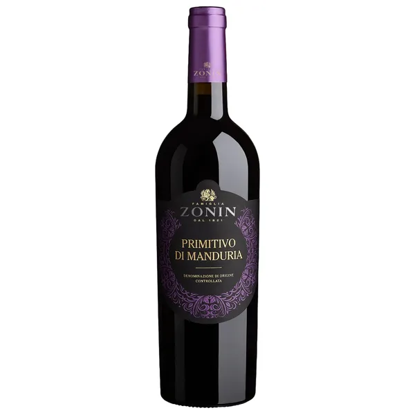 S.v. Zonin Primitivo Di Manduria 14,5% 0.75l