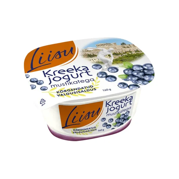 Kreeka jogurt mustikatega Liisu 160g
