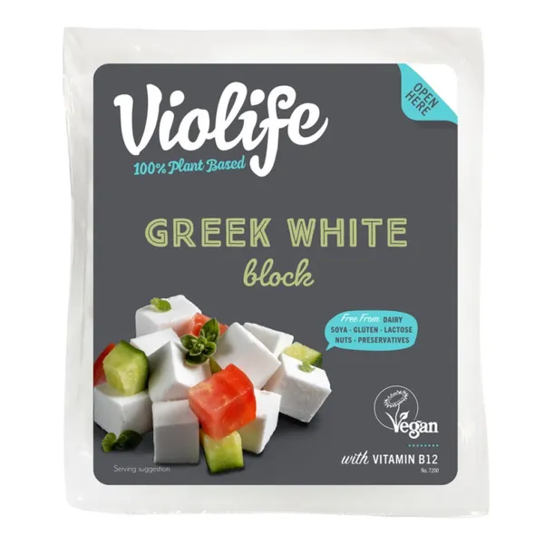 Kreeka valge kookosõlist valmistatud toit Violife 200g