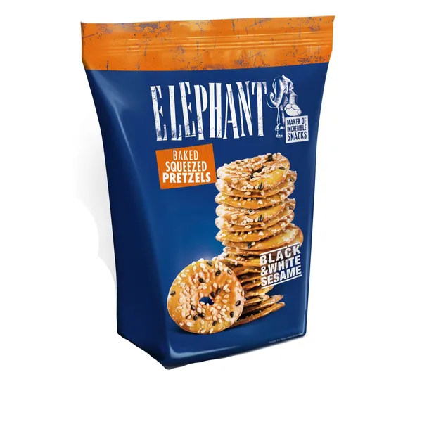 Krekeri Elephant ar sezama sēklām 80g