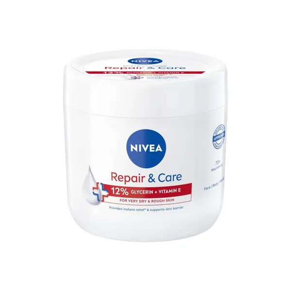 Näo-, keha- ja kätekreem Nivea Repair & Care kuivale nahale 400ml