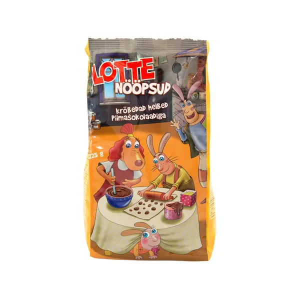 Krõbedad helbed piimašokolaadiga Lotte Nööpsud 225g