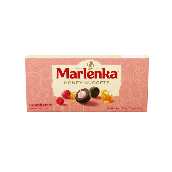 Krõbepallid meega vaarikamaitselised Marlenka 235g