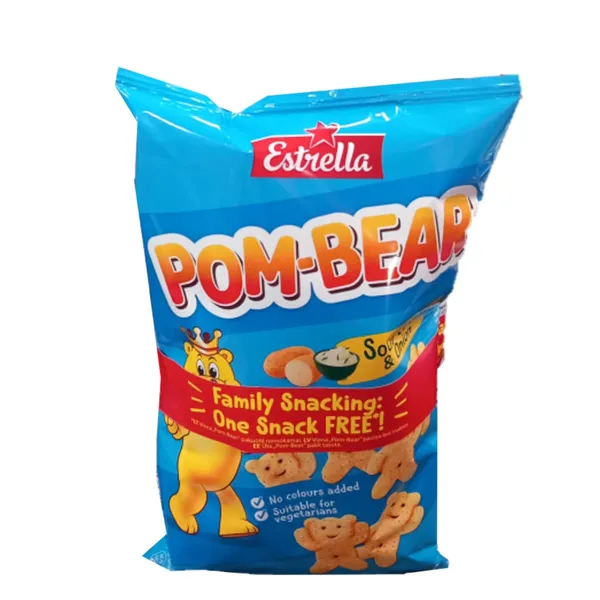 Čipsu komplekts Estrella ar sīpolu garšu 245g